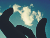 Cloud in hand